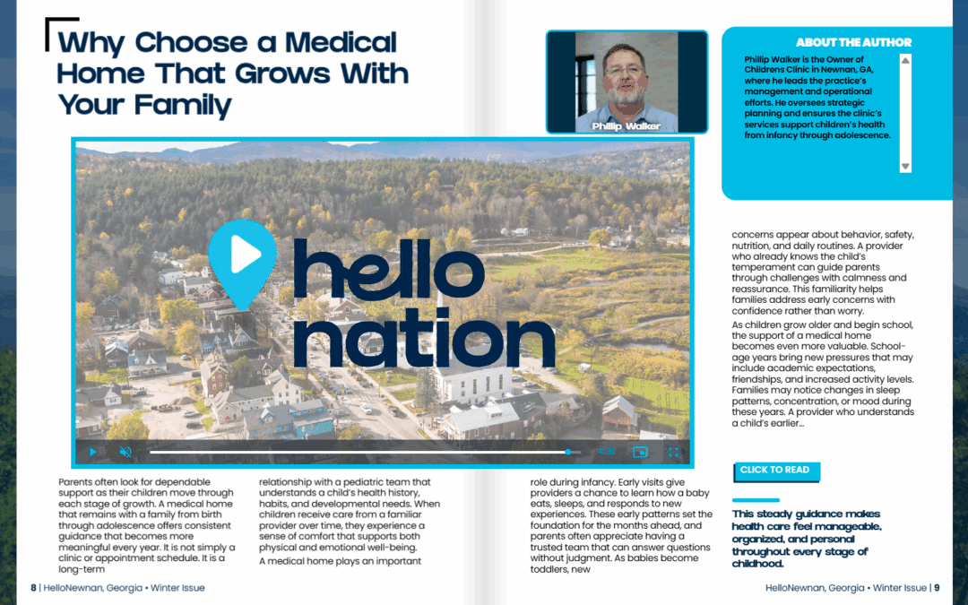 Philip Walker, Pediatric Care Expert, Nationally Featured in HelloNation Video Magazine